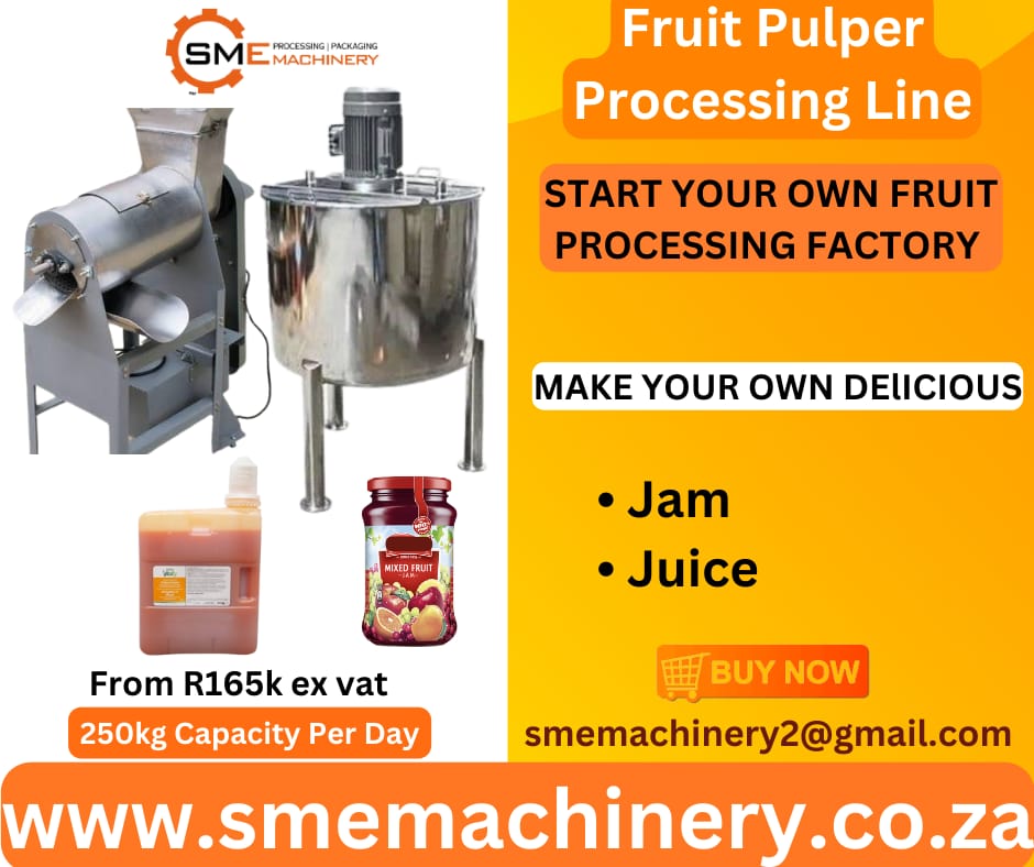 fruit pulper processing line
