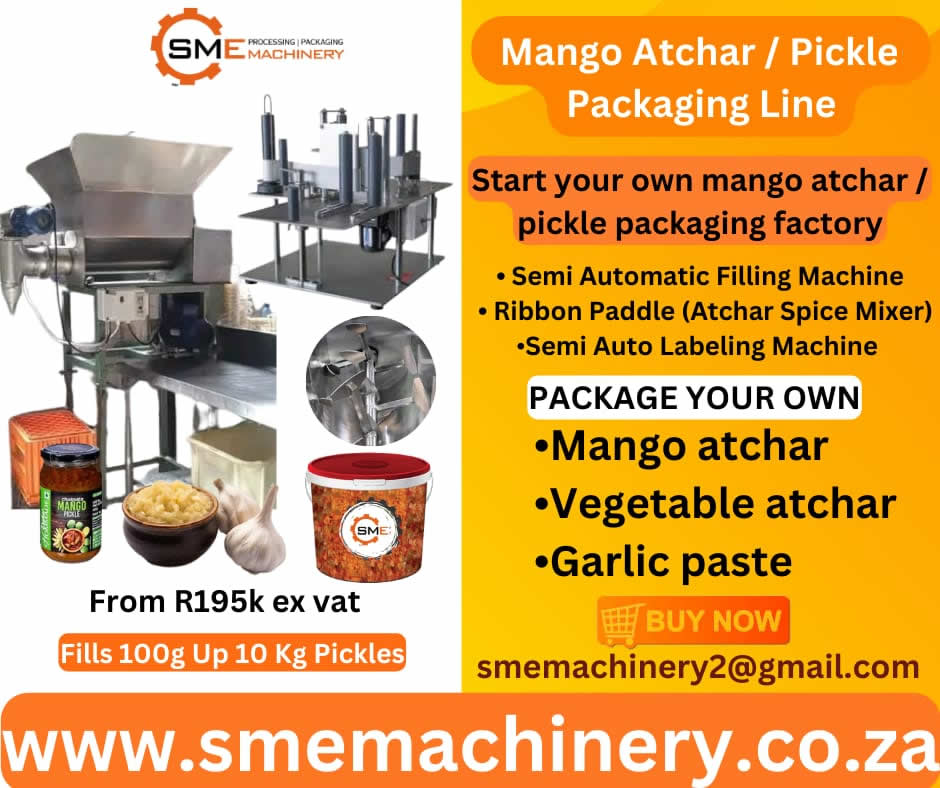 mango atchar processing line