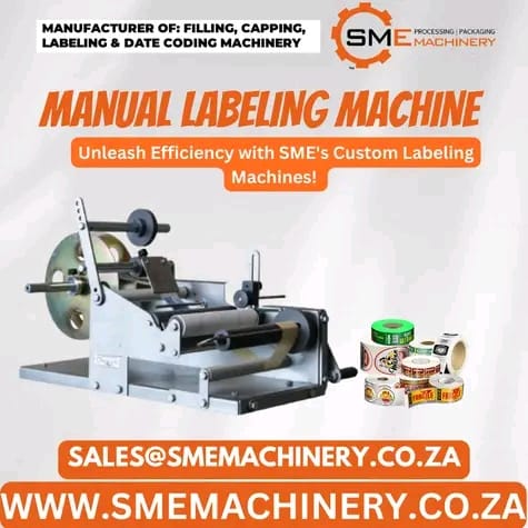 manual labelling macine